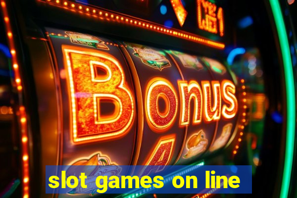 slot games on line