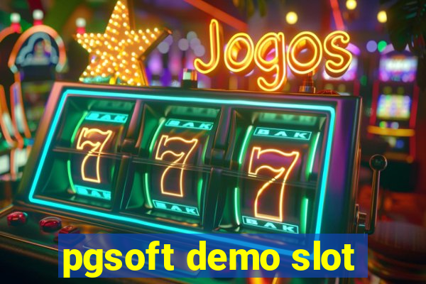 pgsoft demo slot