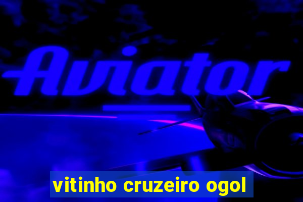 vitinho cruzeiro ogol