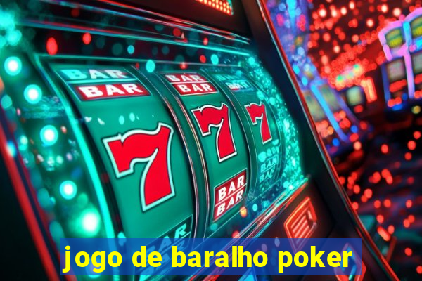 jogo de baralho poker