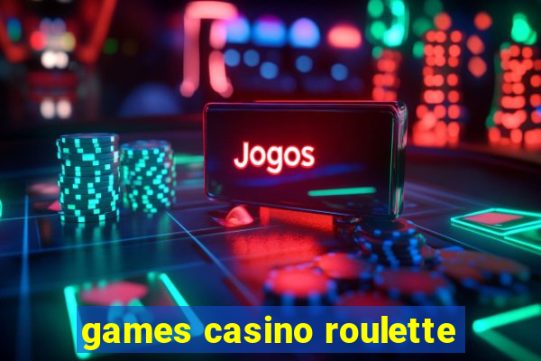 games casino roulette