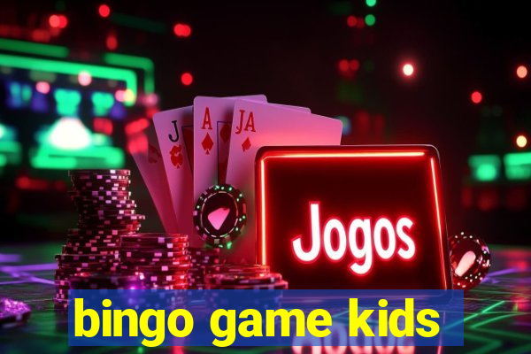 bingo game kids