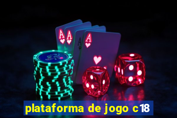 plataforma de jogo c18