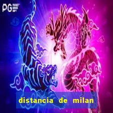 distancia de milan a paris