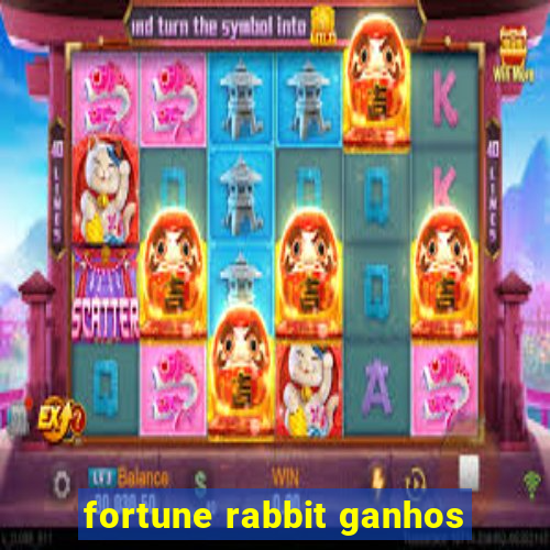 fortune rabbit ganhos