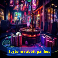 fortune rabbit ganhos