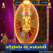 alfabeto de wakanda