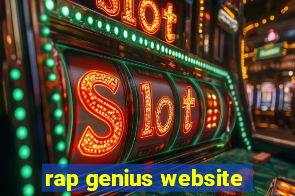 rap genius website