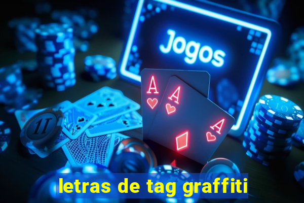 letras de tag graffiti