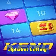 alphabet betting