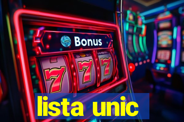 lista unic