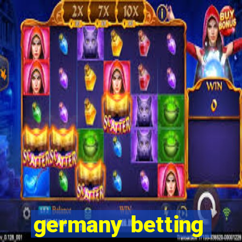 germany betting