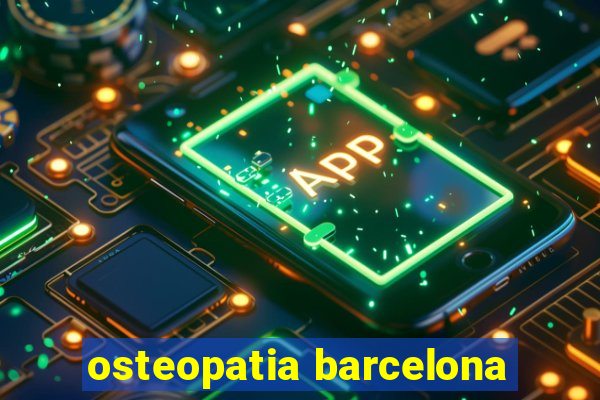 osteopatia barcelona