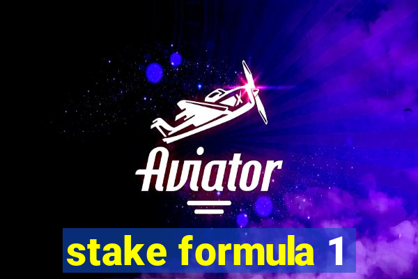 stake formula 1