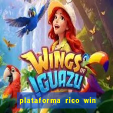 plataforma rico win paga mesmo