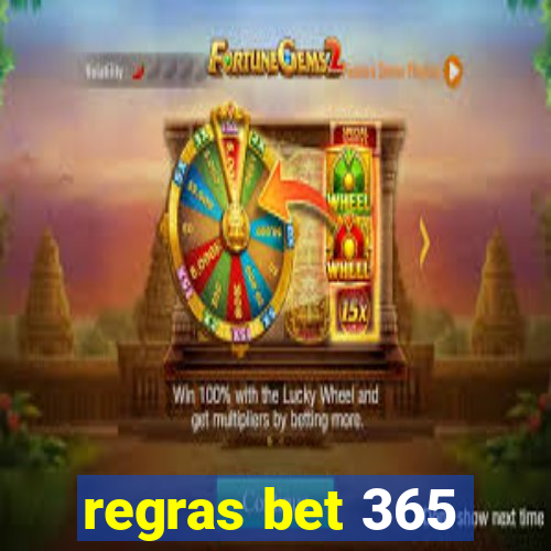 regras bet 365