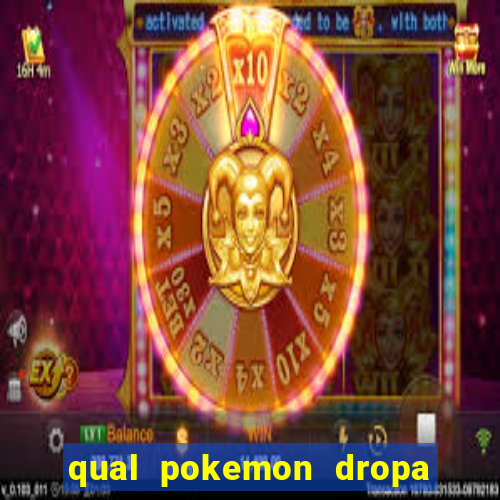 qual pokemon dropa blaze rod