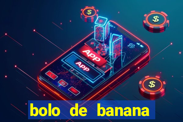 bolo de banana menino prendado