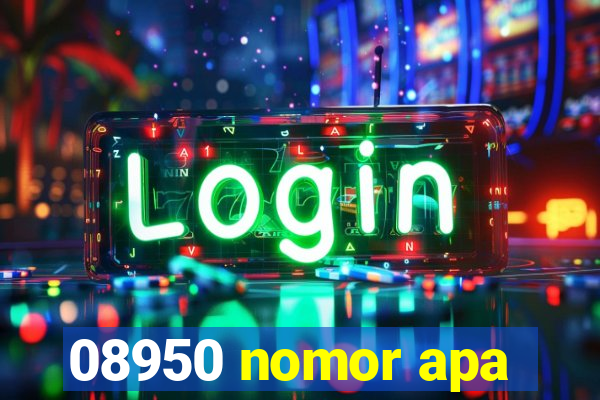 08950 nomor apa