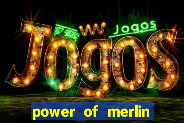 power of merlin megaways slot