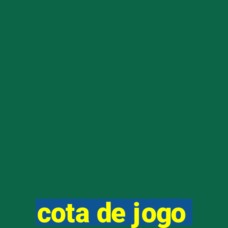 cota de jogo