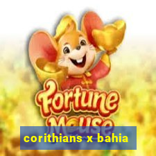 corithians x bahia