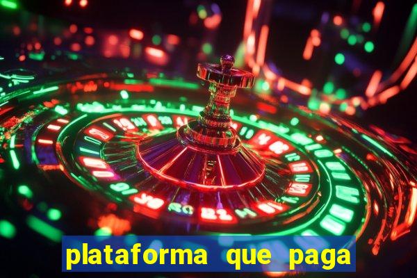 plataforma que paga no cadastro slots