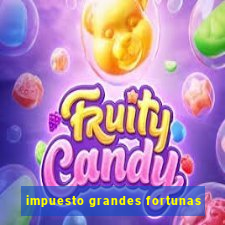 impuesto grandes fortunas