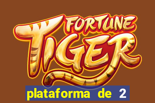 plataforma de 2 reais fortune tiger