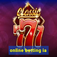 online betting ia