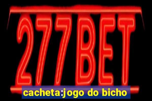 cacheta:jogo do bicho