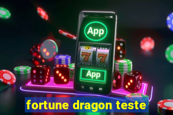 fortune dragon teste