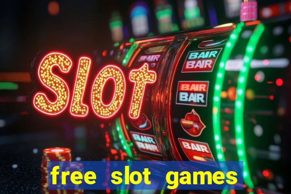 free slot games real money