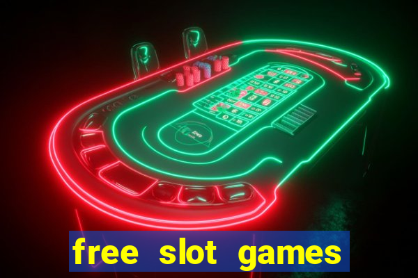 free slot games real money