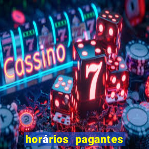 horários pagantes pg soft