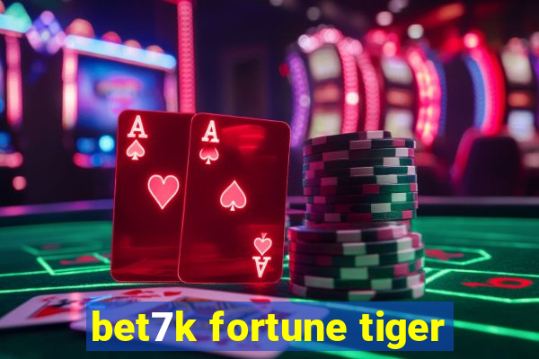 bet7k fortune tiger