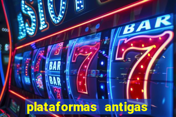 plataformas antigas de jogos