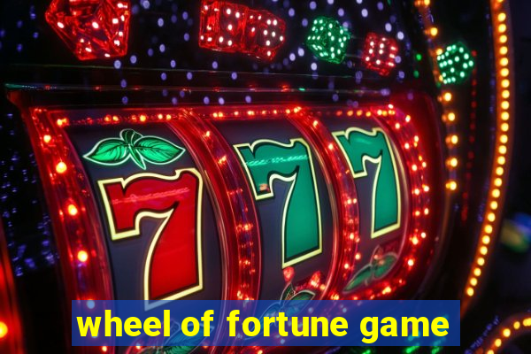 wheel of fortune game