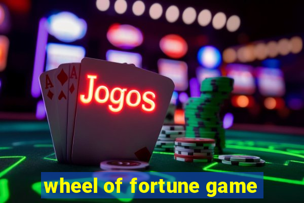 wheel of fortune game