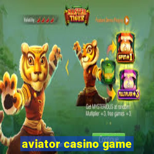 aviator casino game