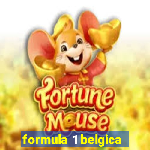 formula 1 belgica