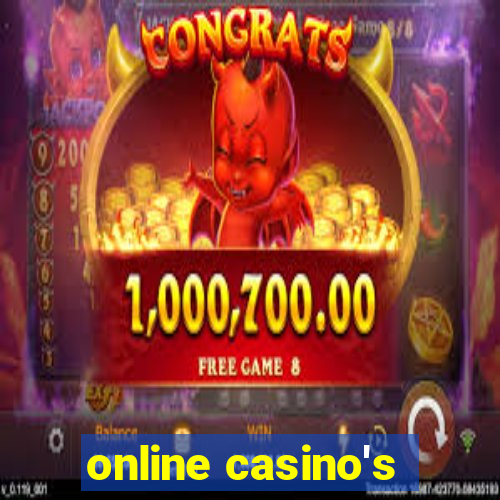 online casino's