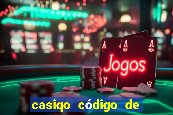 casiqo código de bono de casino