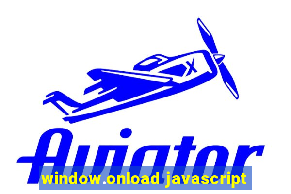 window.onload javascript