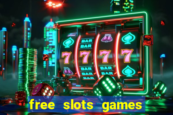 free slots games real money