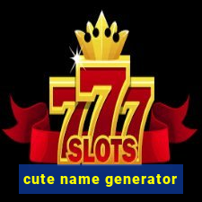 cute name generator