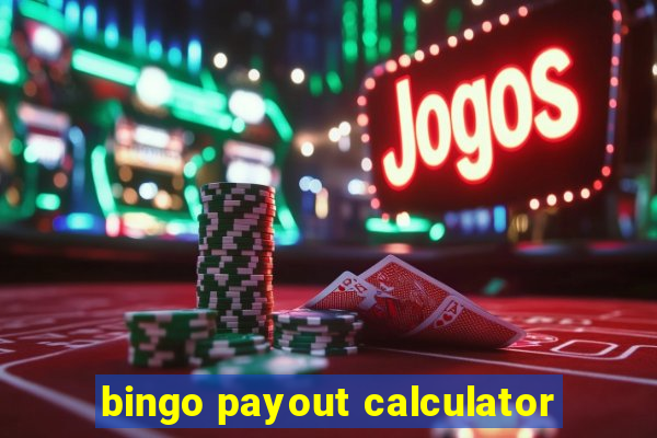 bingo payout calculator