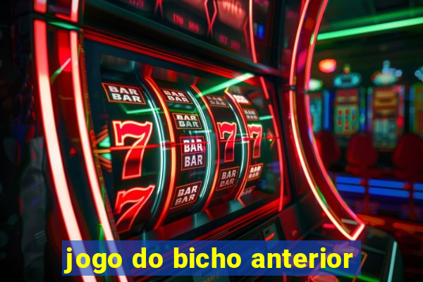 jogo do bicho anterior