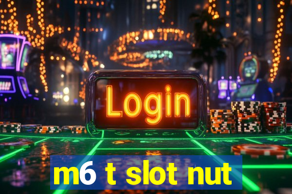 m6 t slot nut