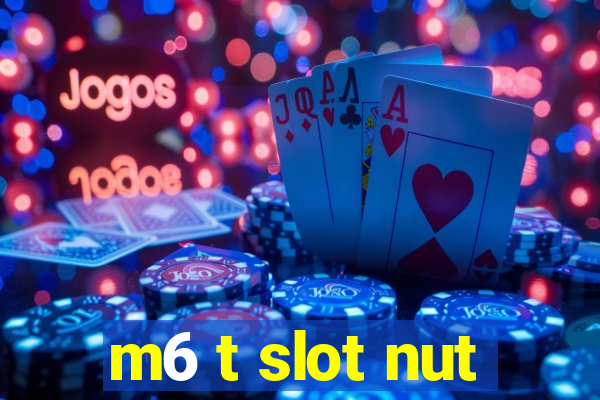 m6 t slot nut